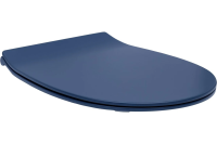 Сиденье для унитаза Allen Brau 4.11005.ID FANTASY Smartfix, Soft-Close, дюропласт, индиго 311889 00311889