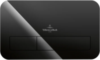 Кнопка для инсталяции Villeroy & Boch Viconnect 922400RB, цвет черный глянцевый