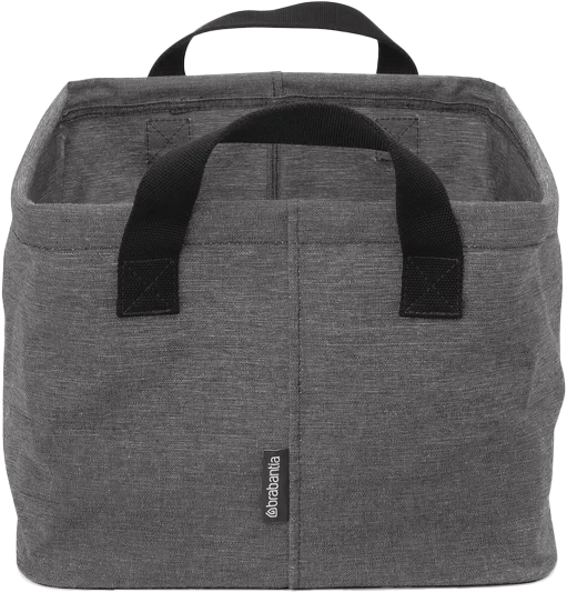 Корзина для белья Brabantia 232701 серо-черная
