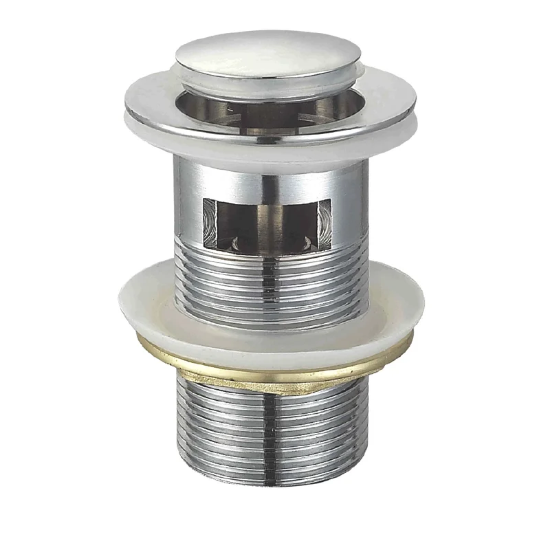 Донный клапан Raglo R600 R600.05 для раковины, с переливом, хром