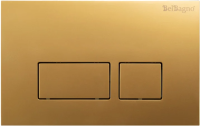 Кнопка смыва BelBagno BB043ORO.MAT для инсталляции, пластик, цвет матовое золото