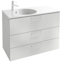 Тумба белый глянец 100 см Jacob Delafon Odeon Rive Gauche EB2534-R6-G1C