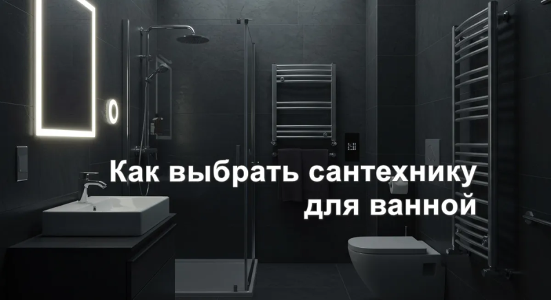 Как выбрать сантехнику для ванной комнаты: полный гид для ремонта