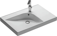 Раковина Hatria Grandangolo SX YXF901 75, 1 готовое отверстие под смеситель