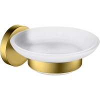 Мыльница Timo Saona 13021/20 настенная, темное золото матовый