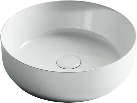 Раковина Ceramicanova Element CN6022 накладная, Ø39 см, белая