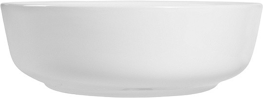 раковина aquanet moon-1 00211284, накладная, без перелива, ø41 см, белая