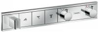 Термостат для 3 потребителей Hansgrohe RainSelect 15356000, хром