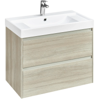 Тумба под раковину Roca Ona A857630512 78,5 см, подвесная, светлый дуб