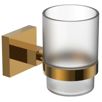 Стакан для зубных щеток Wonzon & Woghand Polo WW-8921-DG настенный, темное золото