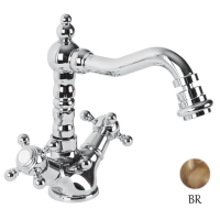 Смеситель Cezares Golf GOLF-BS2-02 для биде, с донным клапаном, бронза