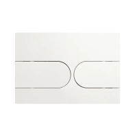 Кнопка смыва для инсталляции Wonzon & Woghand WW-IB233-MW для унитаза, пластик, цвет матовый белый