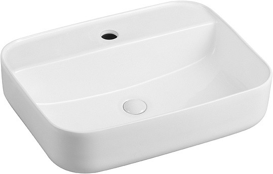 Раковина накладная 50 см Aquanet Soul-2 00211283, белая