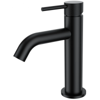 Смеситель для раковины Wonzon & Woghand WW-H1061-MB черный матовый