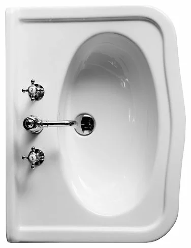 раковина подвесная simas londra lo 924 bia 68х51 см, белая