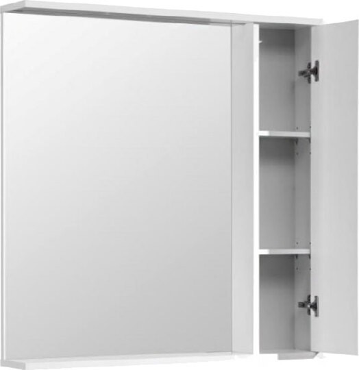 зеркальный шкаф акватон стоун 80 с подсветкой 1a228302sx010