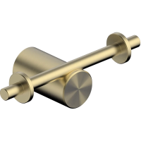 Крючок Abber Osten 316 AA1852BG двойной, для ванны, золотой матовый