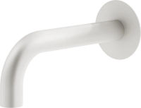Излив Plumberia Selection Ixo SPT0260BO для ванны, матовый белый