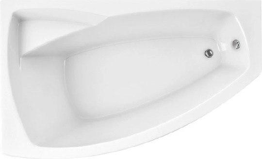 акриловая ванна 1marka assol 160х100 l, 01асс1610л / у22737 без гидромассажа