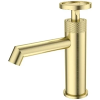 Смеситель для раковины Wonzon & Woghand WW-H1065-BG золотой матовый