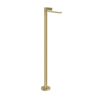Смеситель Gessi Inverso Rigato 73595#727 для раковины, напольный, цвет Brass Brushed PVD