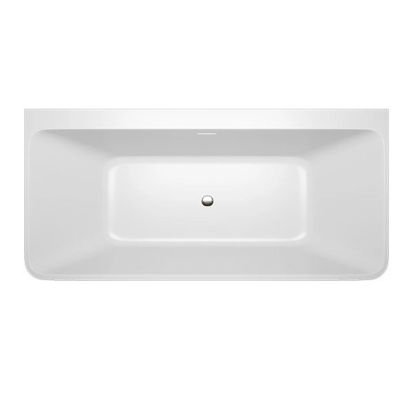 акриловая ванна ravak freedom d xc00d00041 пристенная, 170x80 см, цвет белый