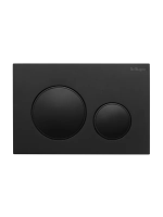 Кнопка смыва для инсталляции BelBagno BB-17C-NERO.M для унитаза, пластик, цвет матовый черный