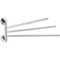 Полотенцедержатель Bemeta Stella 166204112 44,5 см, поворотный, тройной, хром