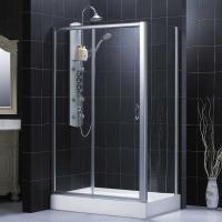 Душевой уголок RGW Passage PA-42 (1700-1720)х800 профиль хром, стекло чистое