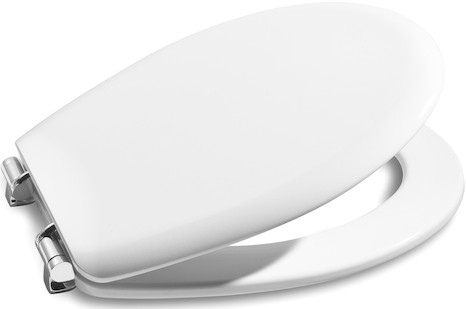 Сиденье для унитаза Roca Victoria ZRU8013920 с микролифтом цвет белое