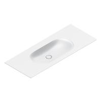 Раковина Catalano Sfera 0521260021 125x50 см, без отв., белый матовый