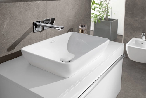 раковины villeroy & boch artis 41725801 накладная, 58x38xh12,5см, альпийский белый