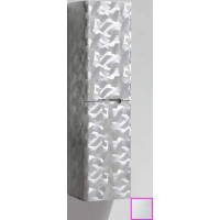 Шкаф-пенал BelBagno Luxury/Soft LUXURY/SOFT-1500-2A-SC-BF-LEFT подвесной L, белый ясень
