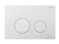 Кнопка смыва Esbano Slim-37GW ESINSLM37GW белая глянцевая