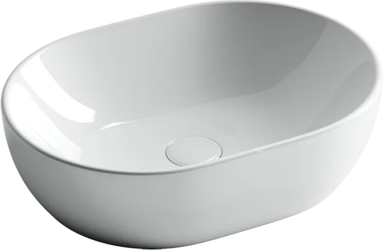 Раковина Ceramicanova Element CN6019 накладная, 48x35 см, белая