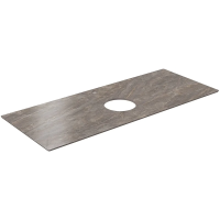 Столешница 117 см коричневый глянец для накладных раковин Kerama Marazzi Plaza Classic Парнас PL1.VT280\120T
