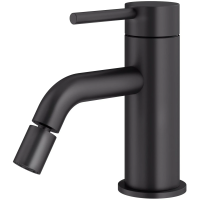 Смеситель Plumberia Selection IXO XO0063NO для биде, без донного клапана, черный матовый