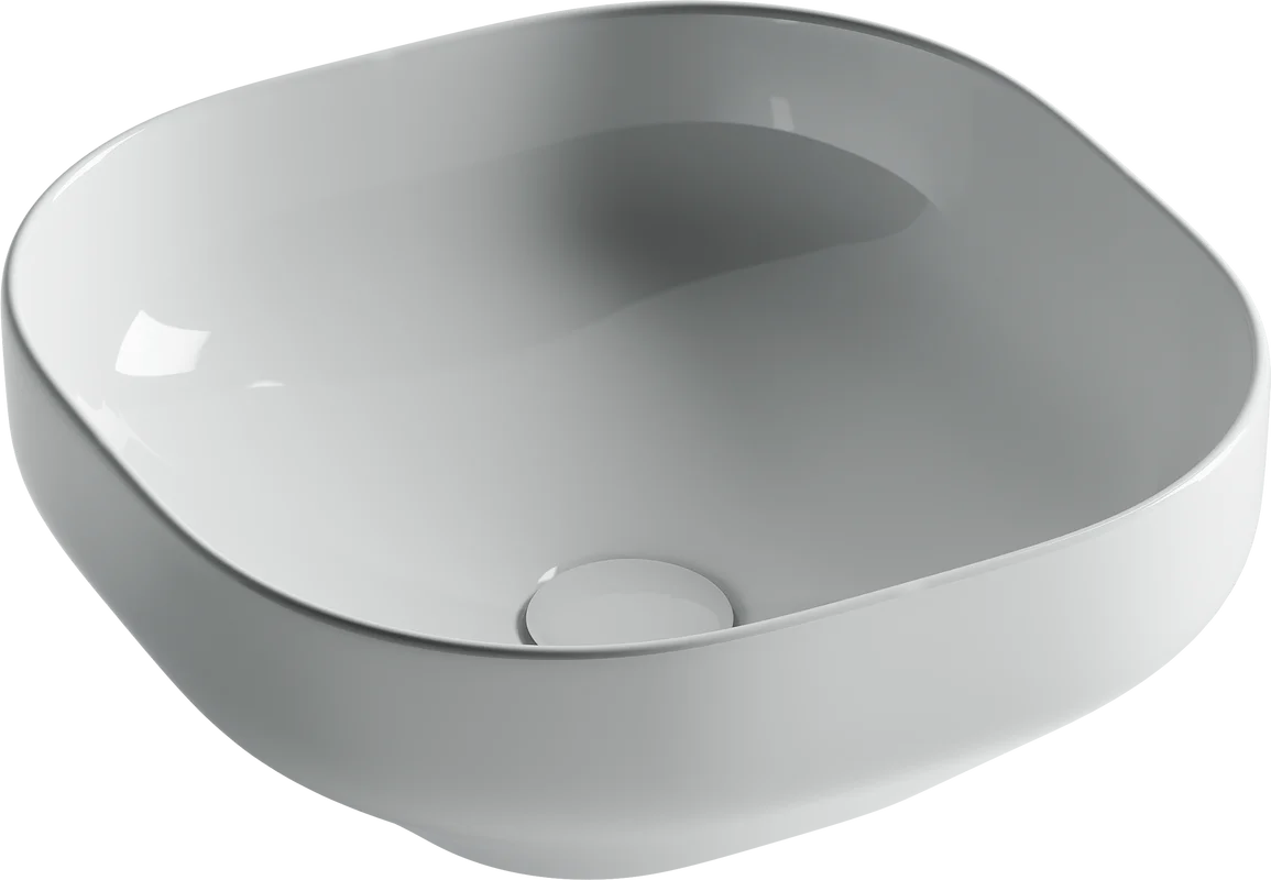 Раковина Ceramicanova Element CN5032 накладная, 38x38 см, белая
