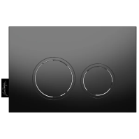 Кнопка смыва Jacob Delafon E38066-BMT для инсталляции, черный матовый