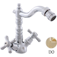 Смеситель Rav Slezak Morava Retro MK120.5/9Z для биде, без донного клапана, золотой