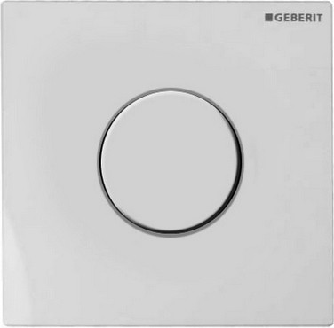 Панель смыва для писсуара Geberit Sigma 01 116.011.11.5 для писсуара, белая глянцевая