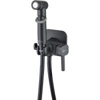 Гигиенический душ со смесителем Lemark Solo LM7165BL Черный