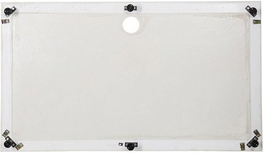 душевой поддон из искусственного камня aquanet alfa delta 00168430 120×80 белый
