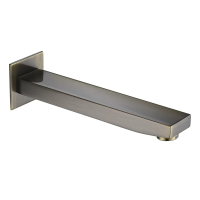 Излив Wasserkraft Exter A107 для ванны, 21 см, светлая бронза