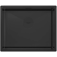 Кухонная мойка Paulmark Next PM215444-MBN 54x44 см, черный матовый