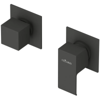 Смеситель для душа Cezares Porta PORTA-VDIM3-M-NOP черный матовый
