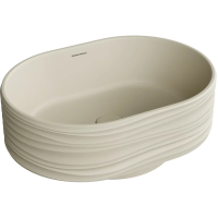 Раковина 50,5x36,6 см Kerama Marazzi Artbasin Sabbia SA.wb.50\SAN, песочная матовая