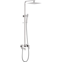 Душевая система Abber Daheim AF8216SPL 250 мм, со смесителем, сатин