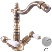 Смеситель Rav Slezak Morava Retro MK520.5/9 для биде, без донного клапана, хром