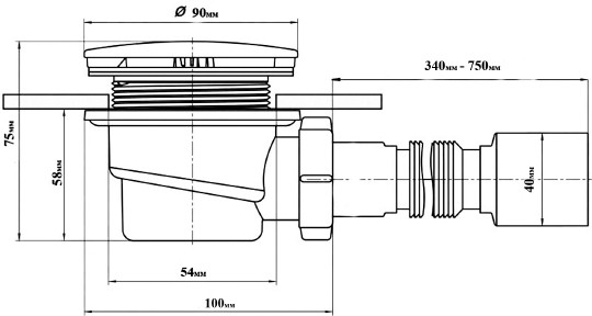 душевой поддон royal bath hp rb8140hp